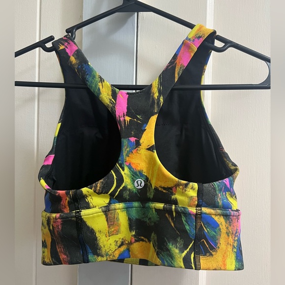 EUC Lululemon Wonder Train Longline Bra Medium Support C/D Cup - Picture 2 of 5